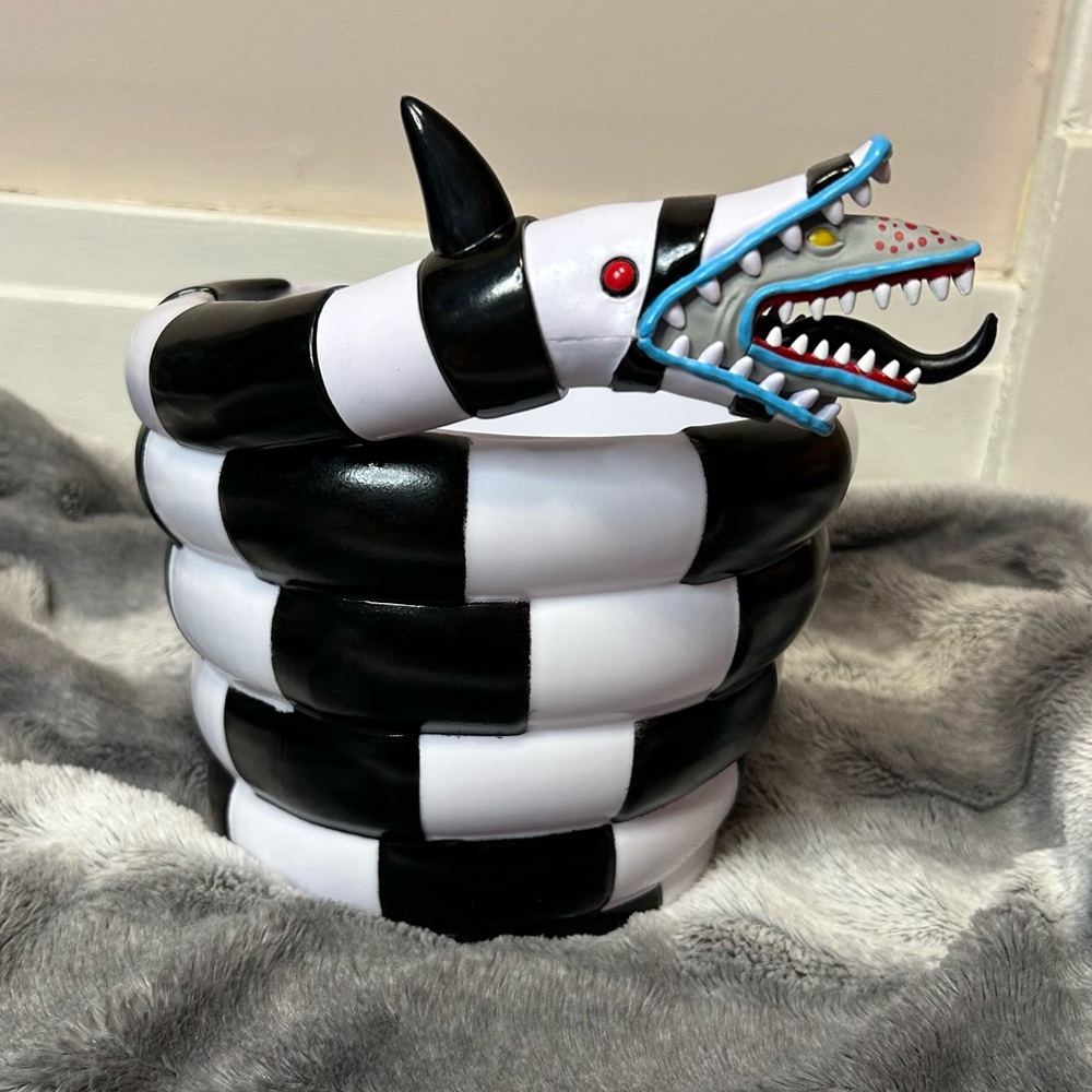 Beetlejuice Sandworm Popcorn Bucket